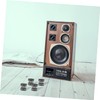 KOMBIUDA 4Pcs Speaker Isolation Feet with Non Slip Base Vibration