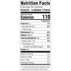 Snack Factory Sea Salt Bites, 9 Oz Bag