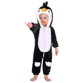 OLAOLA - Disfraz de animal para bebé, unisex, disfraz de pingüino para niños, disfraz de Halloween