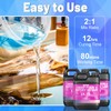 Puduo Deep Pour Epoxy Resin 1.5 Gallon Kit, 2-4 inch