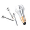 Trumpet Mouthpiece Mute Set 3C 5C 7C Practice Silencer Combination