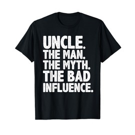 Funny Uncle Design For Uncle Men First Time Uncle New Uncle T-Shirt