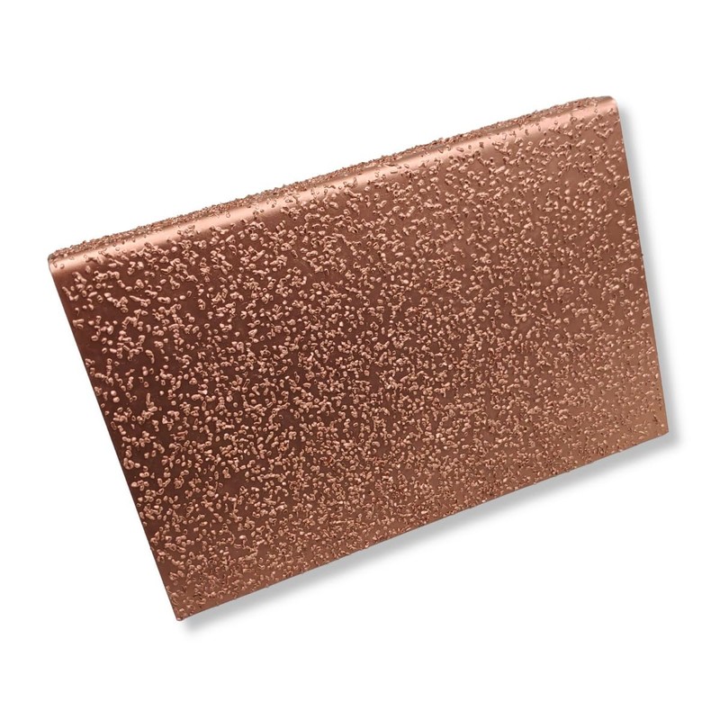 Carbide sanding board made of tungsten carbide with angled side