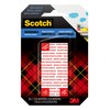 Scotch Removable Double-Sided Mounting Squares, 0.45 in x 0.45 in