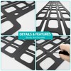 OUSUWO Side Truck Bed Molle Panel Rack System Compatible with