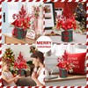 Small Christmas Tree Tabletop Artificial Mini Christmas Tree Decorations with