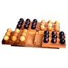Knobelholz Pentalogic Wooden Strategy Game for 2 Players, Tactical Game