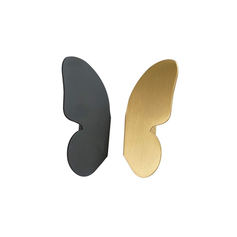 Annakideya Pack of 1 Pair Solid Brass Creative Butterfly knobs