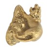 Brass Tiger Statue Ferocious Tiger Durable Brass Rustproof Durable Sturdy