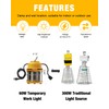 JC-LGL 60W LED Temporary Work Lights - Construction Lighting Temp