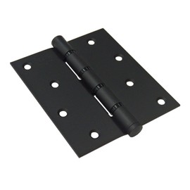 KUMAMOTO STR-10 Stainless Steel Yosei Hinge Ring, 0.8 x 4.0 x 3.5 inches (2.0 x 102 x 89 mm), Set of 2, Glossy Black