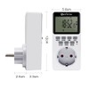 KETOTEK Digital Plug in Timer Socket 20 On/Off Programmable Timer
