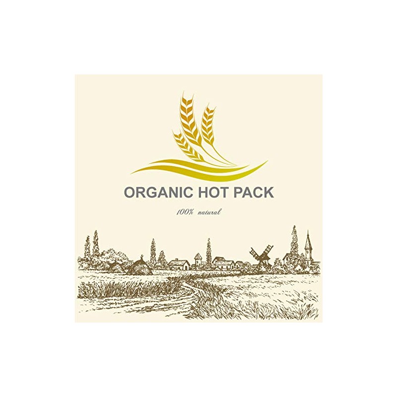 Organic Hot Pack, Return Guarantee, Steam and Heat Gentle Warmth