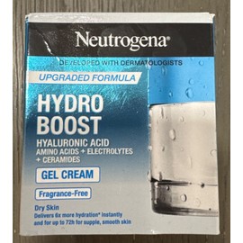 Neutrogena Hydro Boost Hyaluronic Acid Hydrating Gel-Cream Face Moisturizer