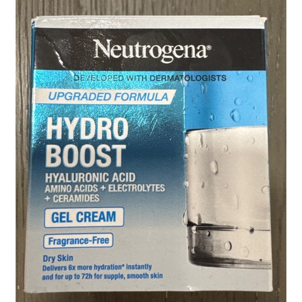Neutrogena Hydro Boost Hyaluronic Acid Hydrating Gel-Cream Face Moisturizer
