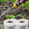 100Pcs Nursery Growing Bags,Non-Woven Fabric Seedlings Grow Bag for High