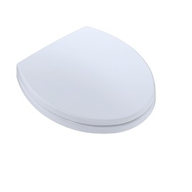 TOTO SS113#01 Transitional SoftClose Round Toilet Seat, Cotton White
