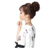 Large Messy Bun Hair Piece Wavy Curly Scrunchies Synthetic Chignon