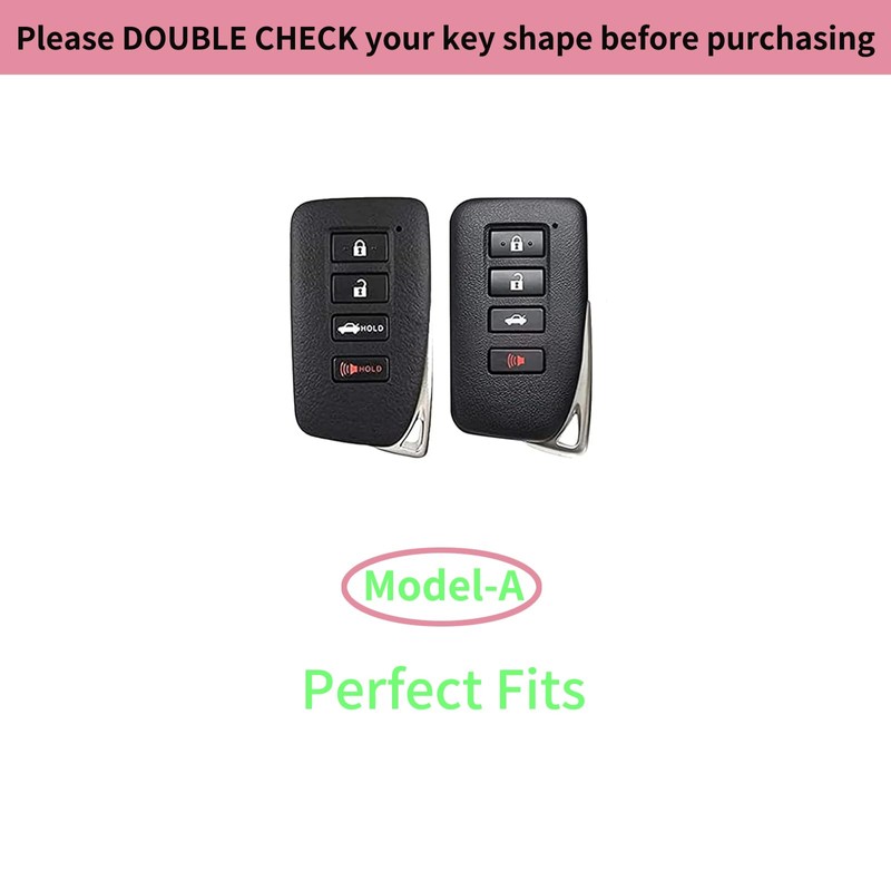 LCXJMWKL for Lexus Crystal Key Fob Cover,Compatible with RX ES