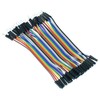40pcs Dupont Male to Female 10cm Solderless Jumper Wire Breadboard