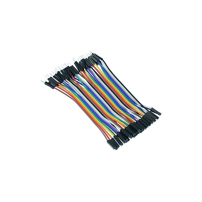 40pcs Dupont Male to Female 10cm Solderless Jumper Wire Breadboard
