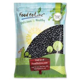 Food to Live - Black Turtle Beans, 10 Pounds Whole Dried Beans, Sproutable, Vegan, Kosher, Bulk. Low Sodium. Great Source of Plant Based Protein, Fiber. Great for Bean Soup, Salads, Stews, Chili.