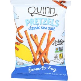 Quinn Popcorn, Pretzel Sticks Sea Salt, 1.5 Ounce