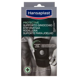 Hansaplast Sport Knee Support Sports Knee Support for Protection and Relief Orthopaedic Knee Support with Pressure Regulation Knee Support Made of Thermo-Tech Fabric