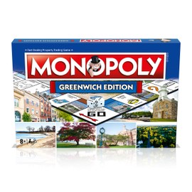 Monopoly Board Game Massachusetts Edition: 2-6 Players Family Board Games for Kids and Adults, Board Games for Kids 8 and up, for Kids and Adults, Ideal for Game Night