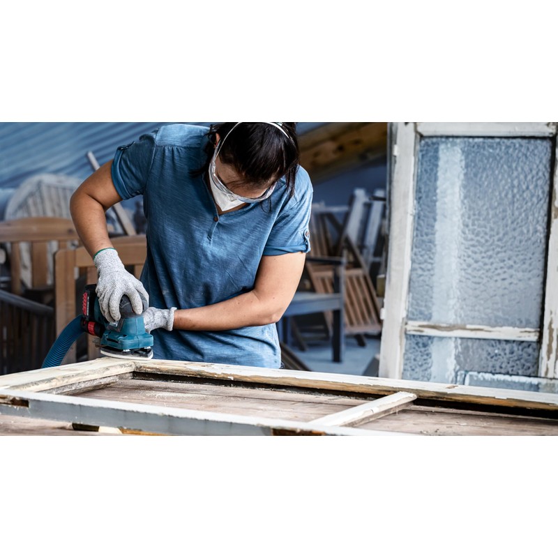 Bosch 10x EXPERT C470 Sandpaper (for Paint on wood, Hardwood,