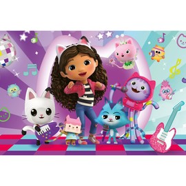 Trefl – Il mondo colorato dei gatti – 100 pezzi – Puzzle colorati con personaggi delle fiabe, da comporre, poster esclusivo incluso, divertimento per bambini dai 5 anni in su