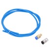 5PCS PTFE Tubes with 20PCS Pneumatic Fittings PC4‑M6 PC4‑M10 for