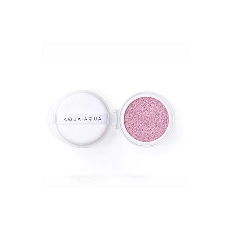 Aqua Organic Cushion Compact Color Base Refill Makeup Foundation, Pink,