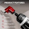 ColumPRO 1/4 Inch 105 Degree Right Angle Driver Adapter Hex