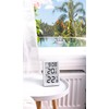 WS9079 Digital Wireless Pool Thermometer with Station, Measures Water Temperature