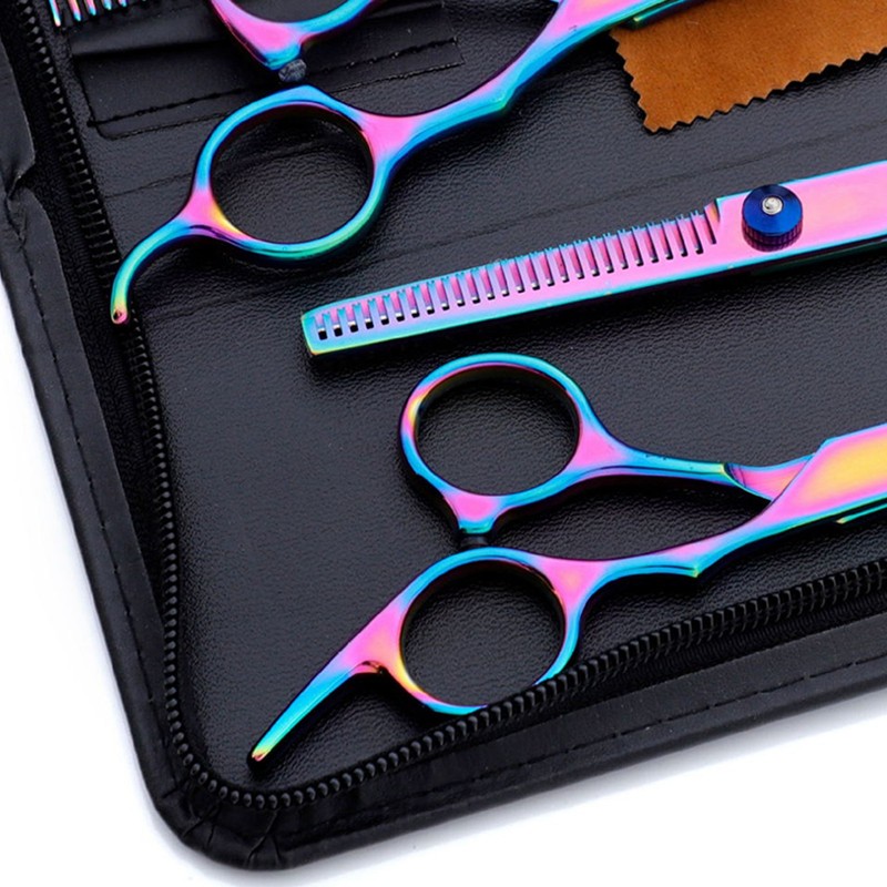 Pet Hair Scissors Professional Stainless Steel Trimming Colorful Safety Pet