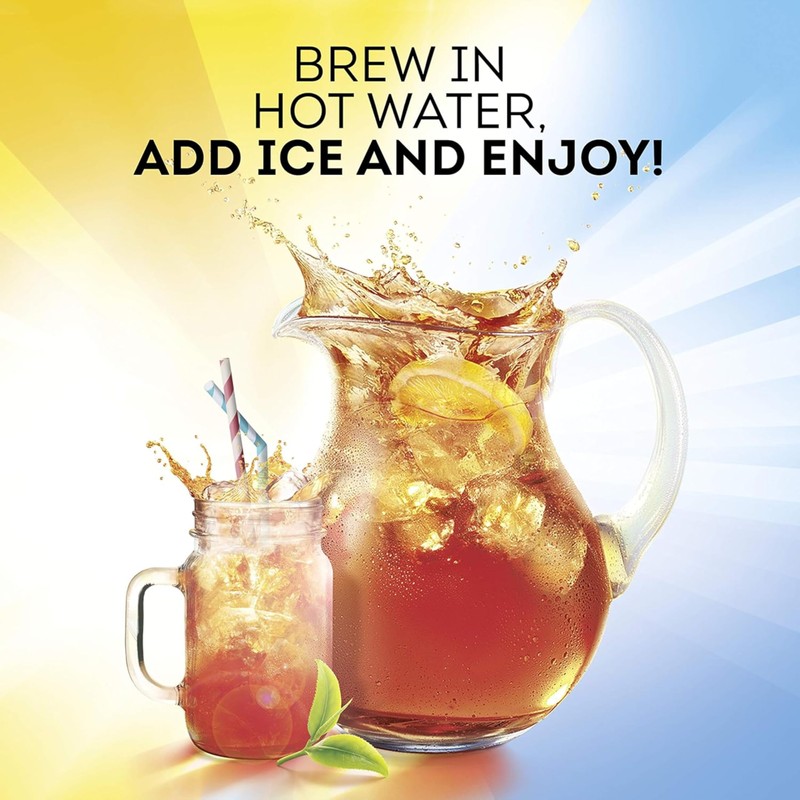 Lipton Southern Sweet Tea Iced Tea Drink Mix 22 Family