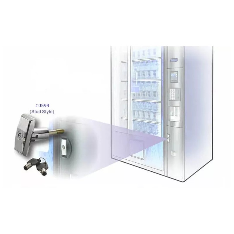 m lock T Handle 360 Degree Turn Vending Pop up