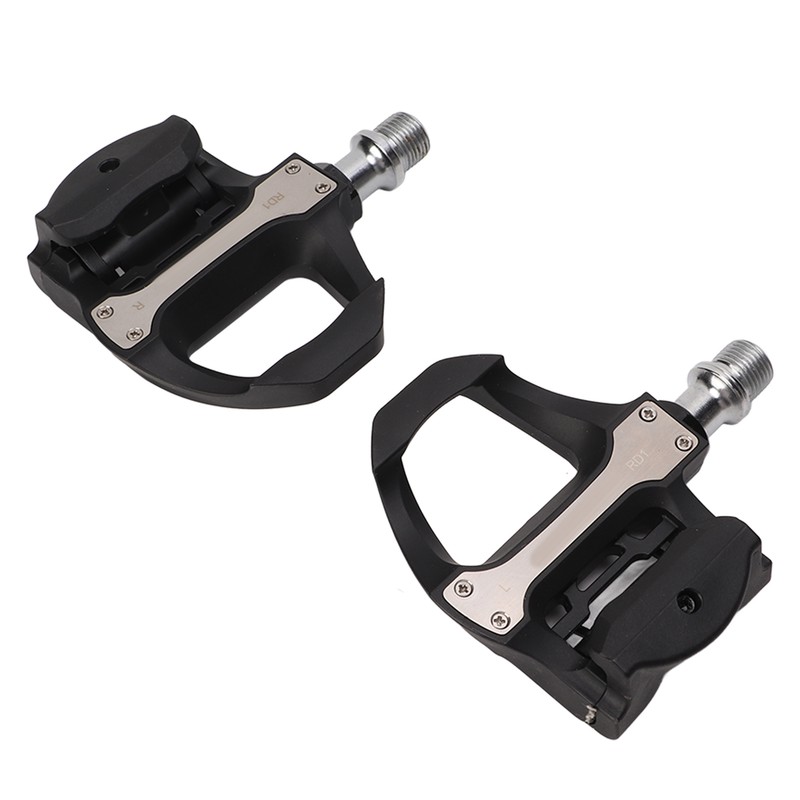 2Pcs Road Bike Self Locking Pedals Engineering Plastics Adjustable Bicycle
