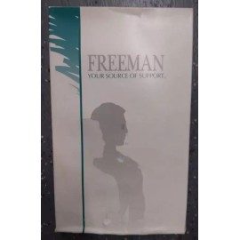 Freeman Lumbosacral Orthosis Model 983 Size 4XL UNISEX Support Brace W/ Inserts