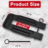 French Door Lock Childproof | Adjustable Double Door Reinforcement Lock