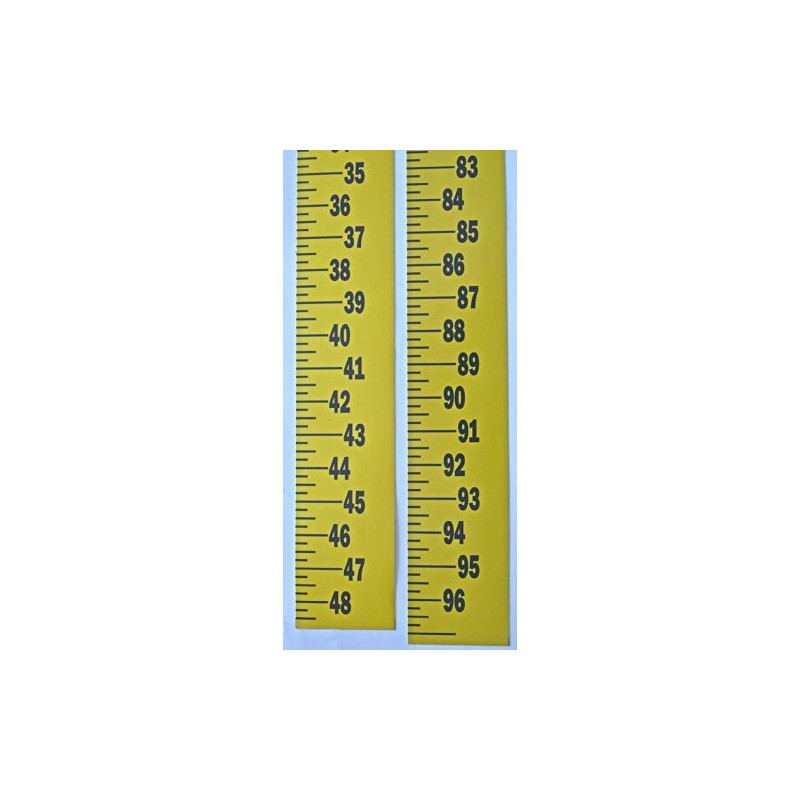 Extra Wide Ruler – Adhesive Backed – 3 Inch Wide