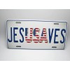 DIGIART INTERNATIONAL JESUS SAVES USA AMERICAN FLAG CHRISTIAN RELIGIOUS METAL
