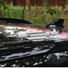 2PCS Missile-Shaped 3D Car Stick Decor Military Decal for Bike