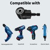 105° Angle Wrench Attachment Adapter 1/4 Inch Drill Hex Shank
