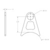 GSI Stainless Steel Exhaust Hanger 2.00" x 3.00" (1)