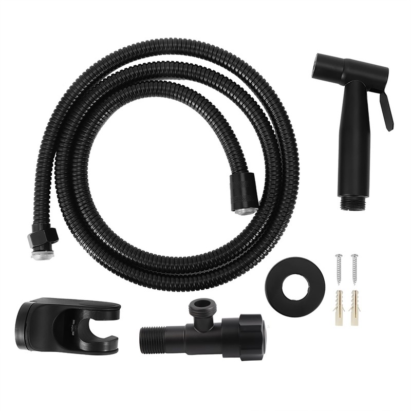 G1/2 Thread Bidet Sprayer Set Stainless Steel Bathroom Toilet Bidet