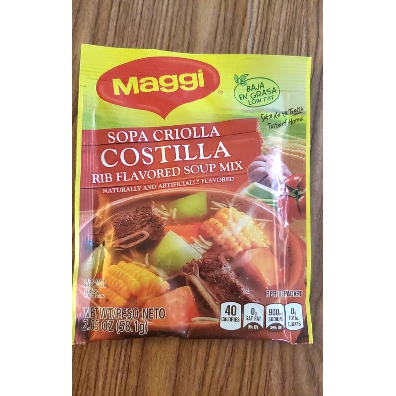 MAGGI 6 PACK CHICKEN FLAVORED VARIETY PACK /SOPA MAGGI VARIEDAD