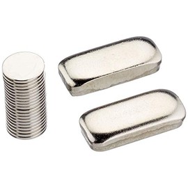 N42 Neodymium Magnet for Arts, Crafts, Model Making, DIY, Hobbies, Office and Home - 10mm dia x 1mm thick - 0.58kg Pull - Pack of 20