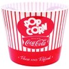 Tablecraft Coca-Cola Popcorn/Snack Bucket"Pause & Refresh" (CC400), Red